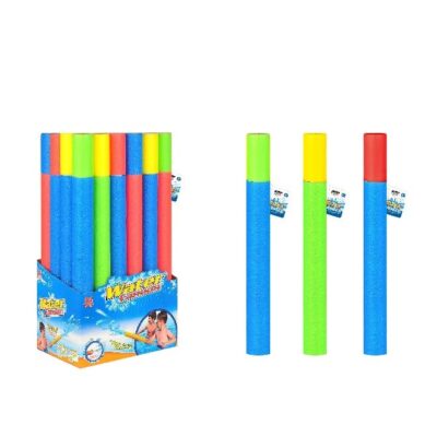 50cm long 6cm caliber water shooter. Made of certified foam and ABS, light, soft, strong smooth,