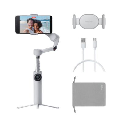 Flow 2 Gimbal Standard Bundle - Handheld Gimbal + Tripod, Face Tracking - Grey