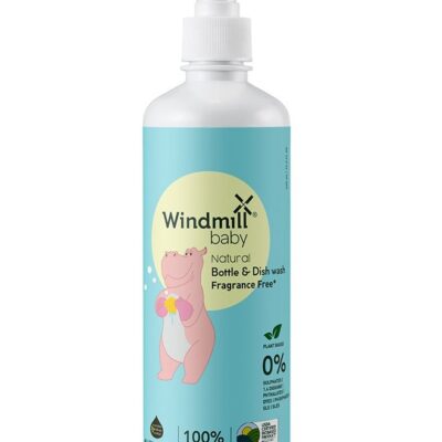 Baby Natural Bottle Cleaning Liquid, Fragrance Free, Usda Certified, No Anti-Bacterial Chemicals,