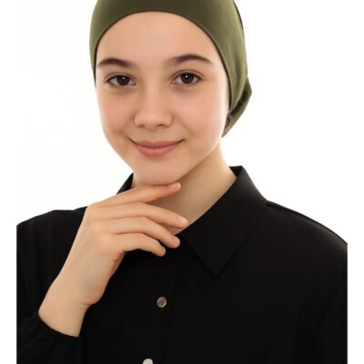 Sleek Comfort-Fit Turban Inner Cap – High-Quality Cotton Blend Hijab Undercap – Essential Modest