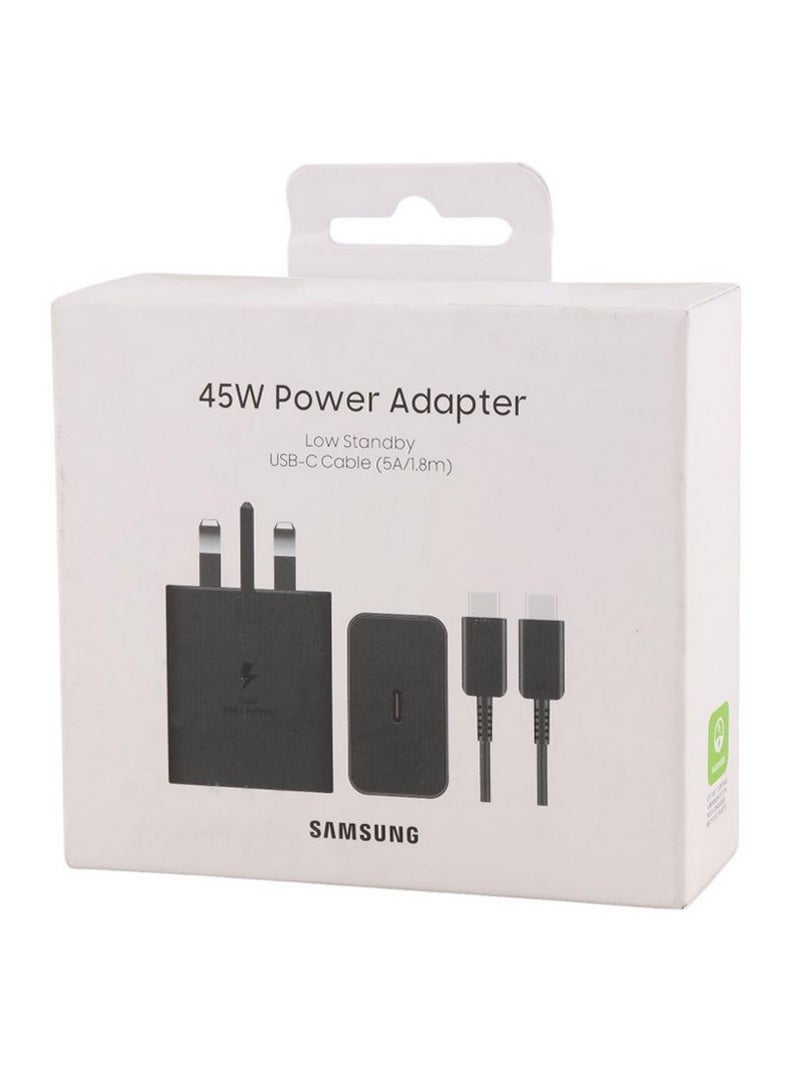 Samsung 45W Power Adapter Super-Fast Charging USB-C - White