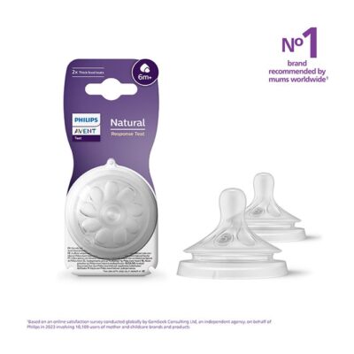 Baby Feeding Bottle Teat Natural Response SCY965/02
