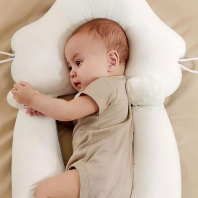 Prevent Flat Head: Adjustable curved pillow for baby prevent your little one from obtaining a flat