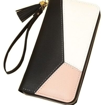 Ladies Purse Wallet PU Leather Long Women Wallet Card Holder Organizer Wallet Wrist let Clutch