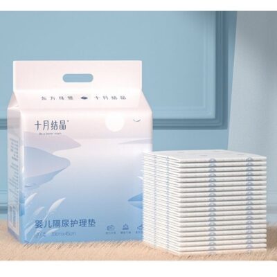 Disposable Changing Mats, 33x45CM Baby Changing Pads Ultra-Absorbent Soft Leak-Proof Portable