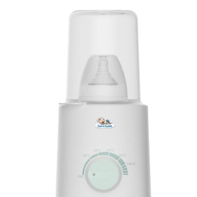 Electric Portable Milk Warmer for Travel Dual Heating for Breast Milk & Water