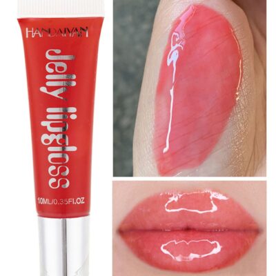 Lip Gloss Hydrating Moisturizing Long Lasting High Glossy Jelly Lip Stain Super Gloss Balm Oil