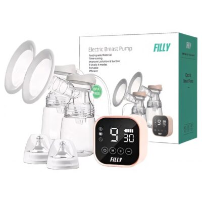 Electric Double Breast Pump with Lactation Function Wearable Hands Free Electric Automatic