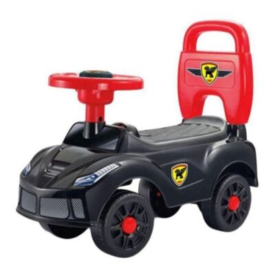 Your little one is sure to a have a joy ride on this lovely car. It comes with a cute steering