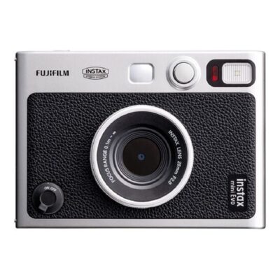 Fujifilm Instax Mini EVO Hybrid Instant Camera - Black (USB-C)
