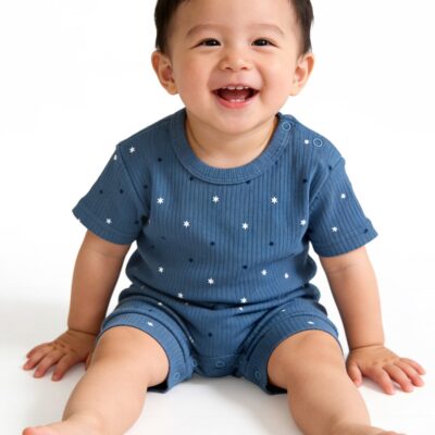 Thoughtfully designed for little ones from 0 to 18 months, our Ribbed Cotton Essential is crafted