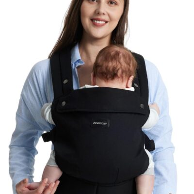 Momcozy Baby Carrier Newborn To Toddler - Ergonomic, cozy and lightweight infant carrier for 7-44