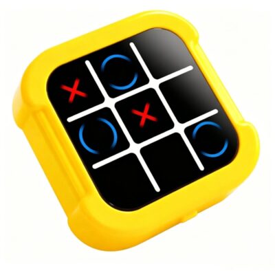 Smart Electronic Tic-Tac-Toe Game Console - Interactive Logic Training & Educational Puzzle Toy for