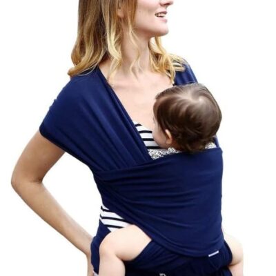 Baby Carrier, Baby Wrap Sling, Soft, Breathable and Stretchy, Relieves Pressure and Pain, Perfect