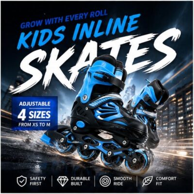 Beginner roller skates, children's inline skates, boys and girls children's roller skates,