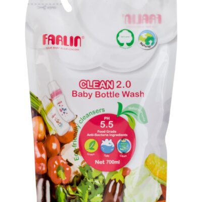 Baby Bottle Wash Refill Pack 700ml – Plant Based Natural, Safe And Non-Toxic with Neutral PH
