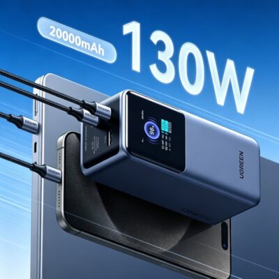 Anker Nexode 20000mAh 130W Power Bank PD Fast Charging, Digital Display