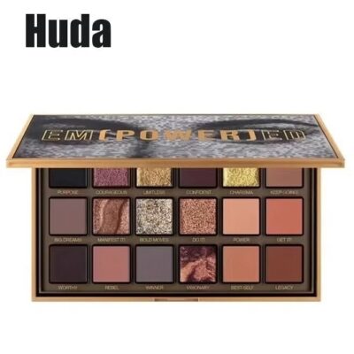 Empowered Eyeshadow palette Multicolour, 18 Colors Matte Shimmer Glitter Multi Reflective Shades