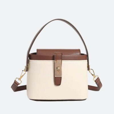 Women Handbag Elegant Bags for Ladies Compact Shoulder and Tote with Golden Buckle Crossboody