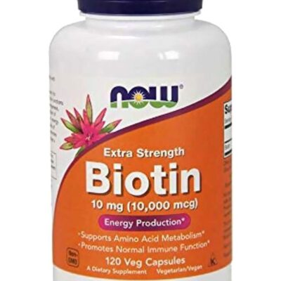 Extra Strength Biotin Energy Production - 120 Capsules