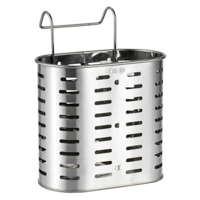 Kitchen Utensils Drying Out Holder Silver