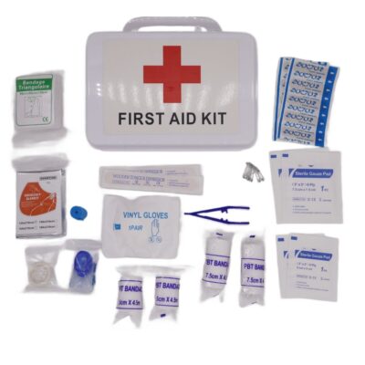 Portable First Aid Kit For 15 People Lightweight Small Emergency Survival Kit For Emergencies At Home Outdoors Travel Car Camping Workplace Hiking And Survival