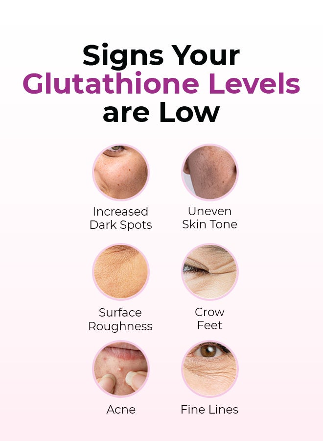 GlutaFair - Promotes Youthful & Vibrant Skin Tone - L Glutathione with Vitamin C & E - 30 Tablets - Image 4