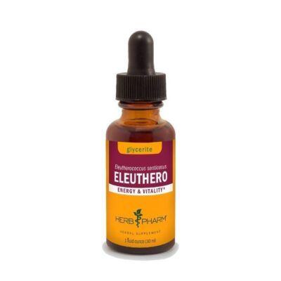 Eleuthero Root Liquid Glycerite for Energy and Stamina, Alcohol-Free Glycerite, 1 Fl Oz