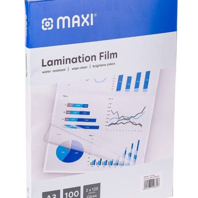 100-Piece A3 Size Lamination Pouch