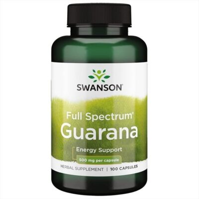 Guarana 500 Milligrams 100 Capsules