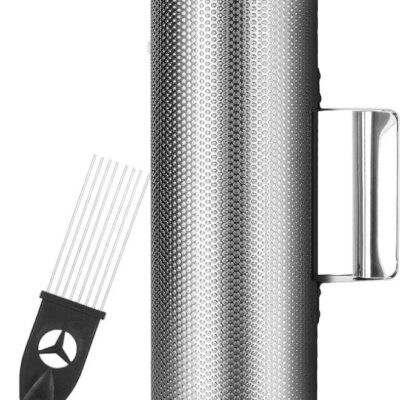 MegArya Premium Latin Percussion Metal Guiro Shaker Stainless Steel Guiro Instruments