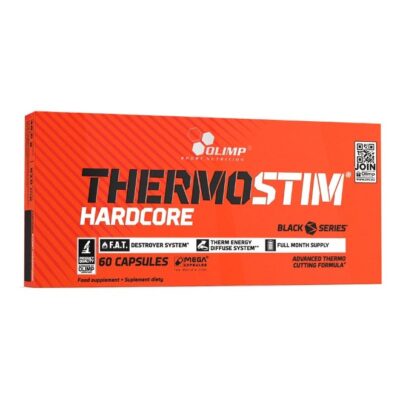 Sport Nutrition Thermostim Hardcore, 60 Capsules, Metabolism & Energy Support for Active Lifestyles
