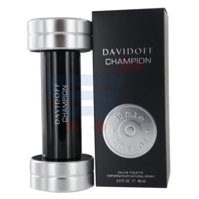 Davidoff Champion Eau de Toilette (EDT) 90ml for Men - Citrus Aromatic, Sporty Fragrance