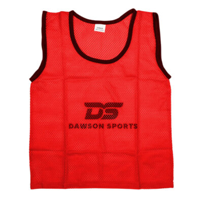 Dawson Sports - Mesh Training Bib SRed Red - Durable Fitness Sensory Training Toy - Model 4-101-R