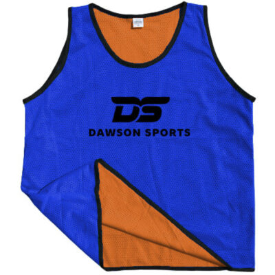 Dawson Sports - Reversible Mesh Training Bib SBlueOrange BlueOrange - Durable Fitness Sensory Training Toy - Model 4-106-OB