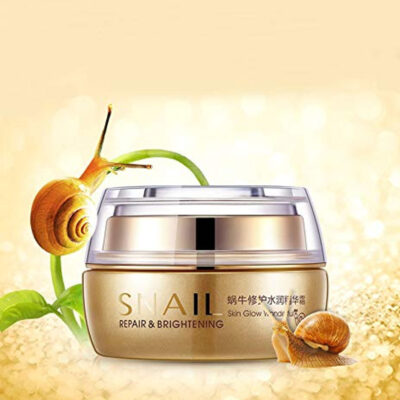 BIOAQUA Snail Mucus Repair Moisturizing Replenishing Cream Skin Glow Wonderful Vitality Impart 50g