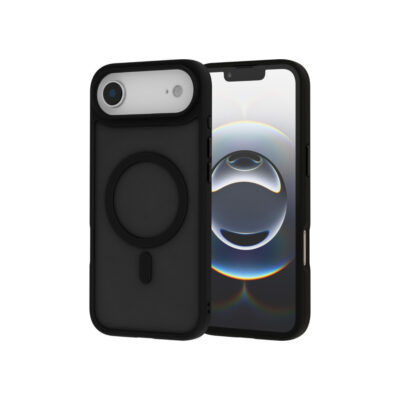 Infinyty Frosted Matte Soft Touch Slim Case for iPhone 17 Air - Black - GLE001X19