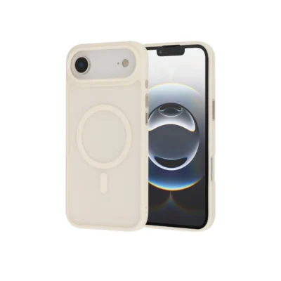 Infinyty Frosted Matte Soft Touch Slim Case for iPhone 17 Air - Beige - GLE013X19