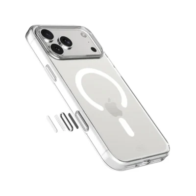 Infinyty Premium Clear Case with Camera Button for iPhone 17 Pro Max - CRY010X17