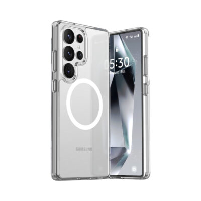 Infinyty Clear Case Zepho MagSafe Compatible for Samsung S25 Ultra - ZEP010X22