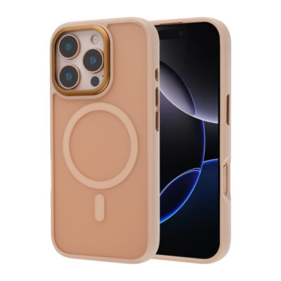 Infinyty Hybrid Matte Case Modo for iPhone 16 Pro - Desert Titanium - MOD011X01