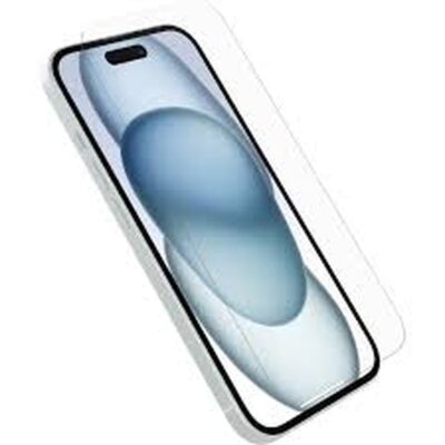 Grabit Screen Protector Clear Full Glue Edge-to-Edge for Apple iPhone 15 Pro Max - Tempered Glass - GSS-15PMX