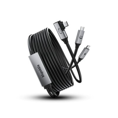 Blupebble USB-C to USB-C 36W VR Link Cable 5M - Black - BP-VRLINK5M-BK