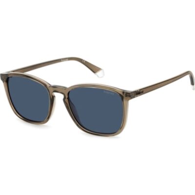 POLAROID Unisex Polarized Sunglasses PLD4139S09QC3 Plastic Frame CR39 Polarized Lens Gradient Blue