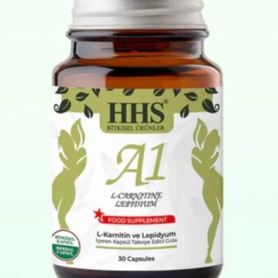 HHS A1 L-carnitine Lepidium - Herbal Weight Loss Food Supplement 30 Capsules