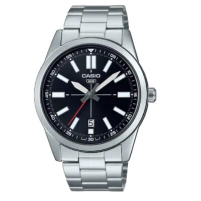 Casio MTP-VD02D-1EUDF Mens Analog Watch Silver