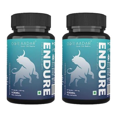 Endure Capsules Improves Energy And Immunity 60 Capsules Pack Of 2