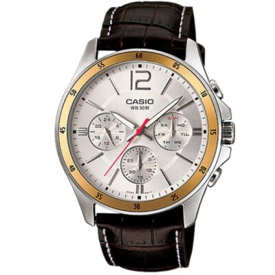 Casio Mtp-1374L-7Avdf Enticer Analog Mens Watch