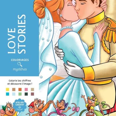 Coloriages mystères Disney - Love Stories
