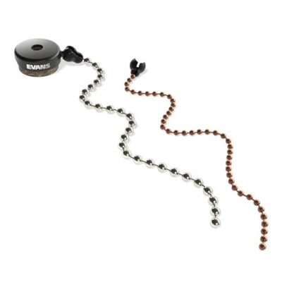 Evans Cymbal Pack Sizzler Two Chain Pack Includes Sizzler Cymbal Felt Washer Large Sound Sizzle Chain Small Soft Sizzle Chain Cymbal Sound without Holes or Rivets